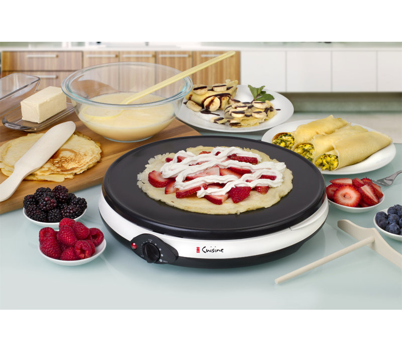 Euro Cuisine Electric Crepe Maker & Reviews Wayfair